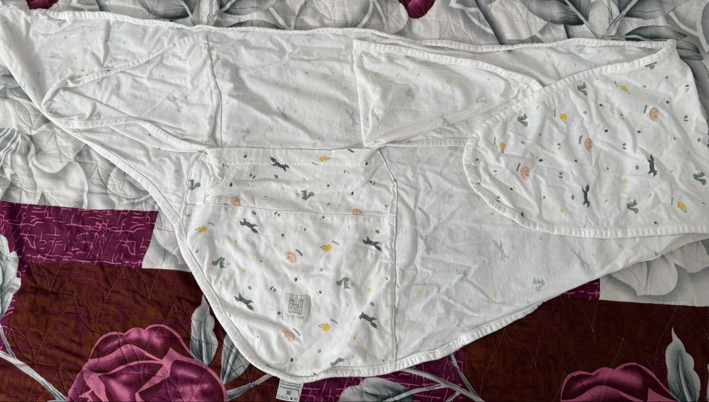 Пелена за повиване и кърмене за бебе Red Castle Miracle Blanket