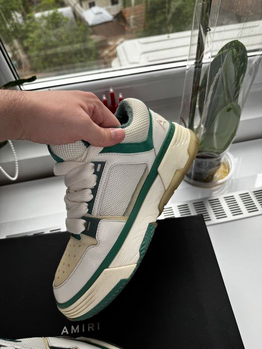AMIRI MA-1 White/Green