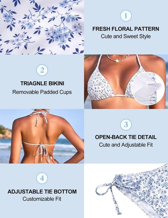 Costum de baie damă, 3 piese, nou, cu etichetă , mărimea XL