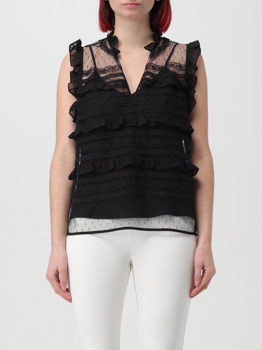 Топ/блуза Twinset, L/XL размер,2 части ,лого,нова с етикет!