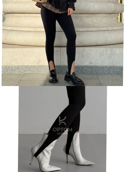 Леггинсы со штрипками