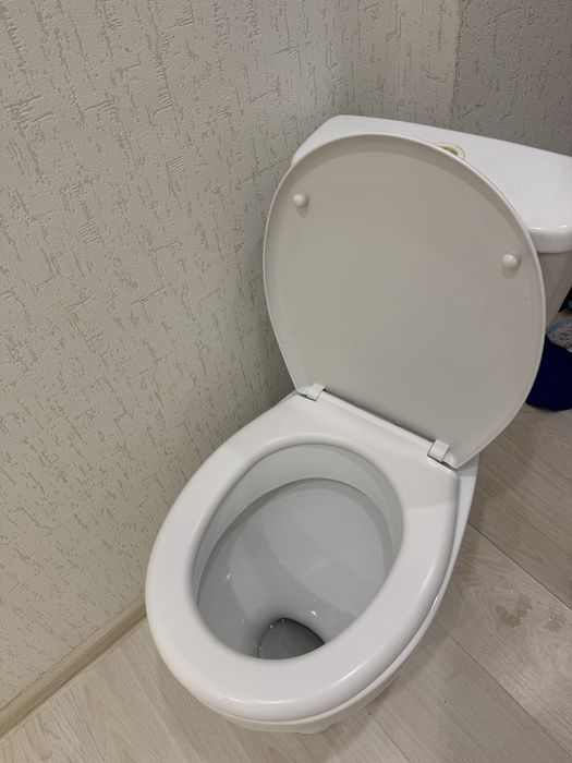 Унитаз б/у в очень хорошем состоянии. Самомывоз
