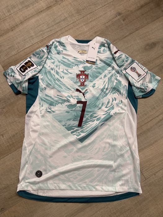 Tricou de fotbal Puma Portugalia nationala Cristiano Ronaldo 7 CR7 marime M world cup 2026 marime L