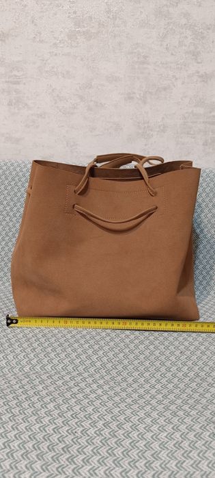 Женская сумка из замши
