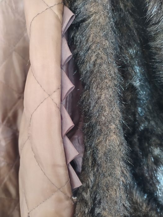 Дамско палто - еко кожа