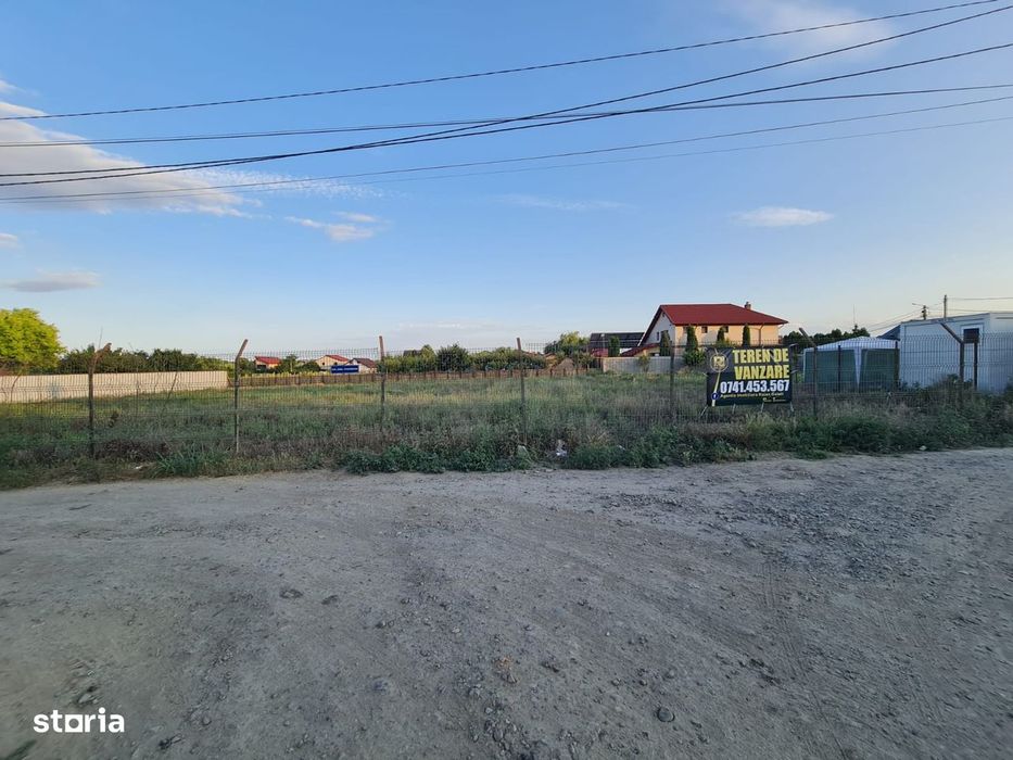 Vanzare teren intravilan 950 mp, Sat Costi, cu utilitatile la limita