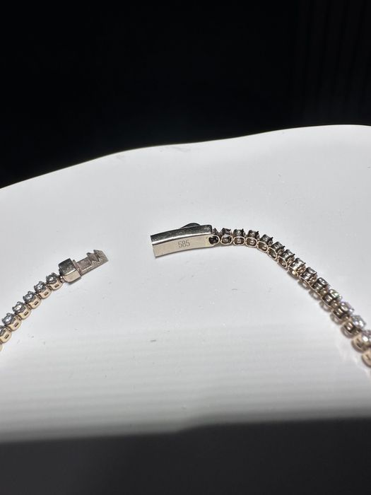 Златна тенис гривна 3,17гр