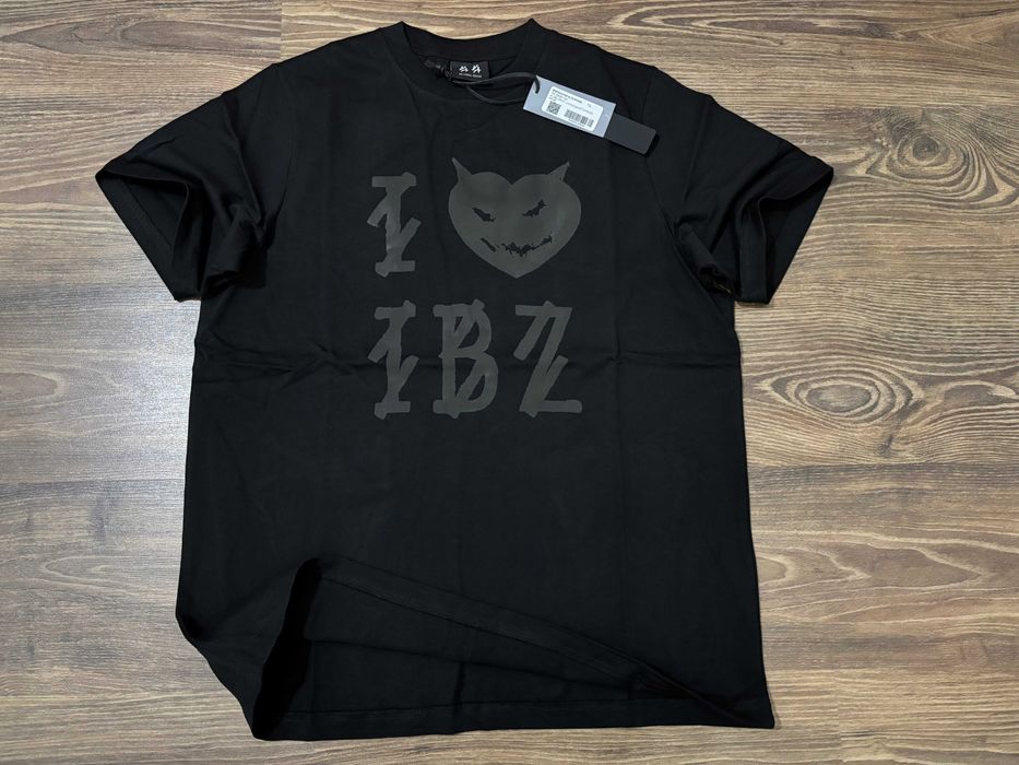 Мъжка тениска 44 Group Label Regular Fit Черна/Бяла