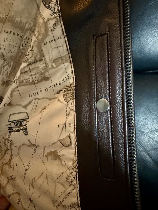 Geacă piele Aviator Top Gun