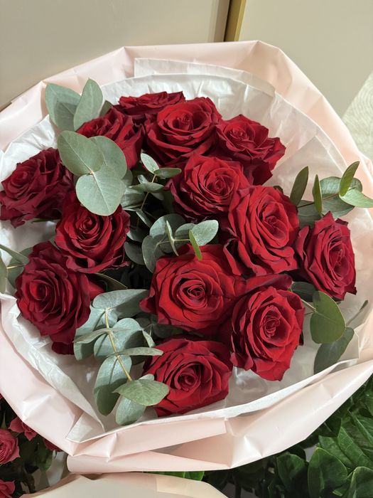 Свежие пышные букеты