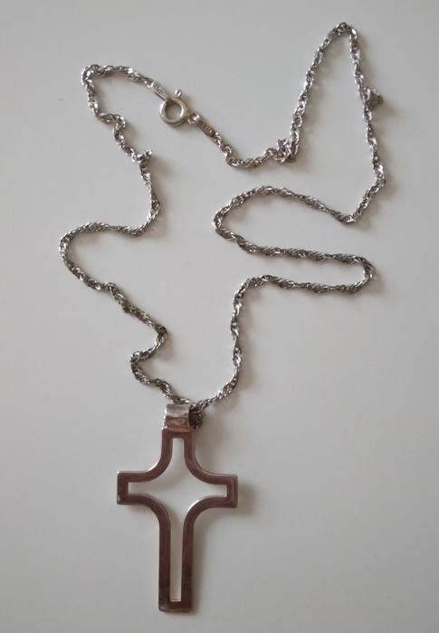 Lănțișor cu pandantiv din argint 925,L45 cm