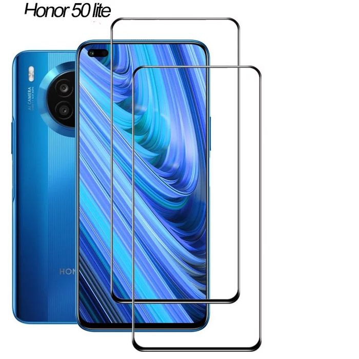 Huawei Nova 10 SE Y61 Y70 8i / 5D ЦЯЛО ЛЕПИЛО Стъклен протектор