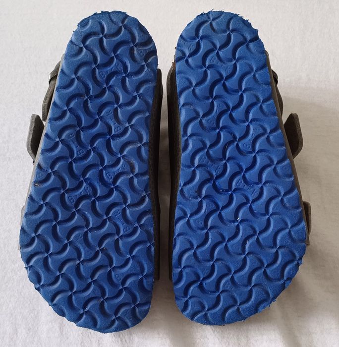 Sandale copii comode Birkenstock piele pluta m.26 și Biomecanics m.28