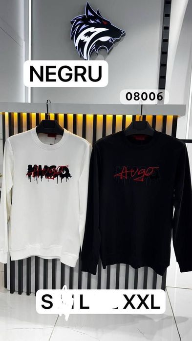 Bluze unisex 100% bumbac.