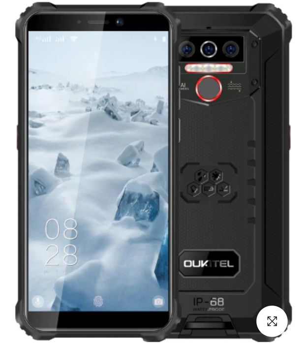 Telefon militar ,rezistent la șocuri ,praf ,ploaie ,cu baterie uriașă