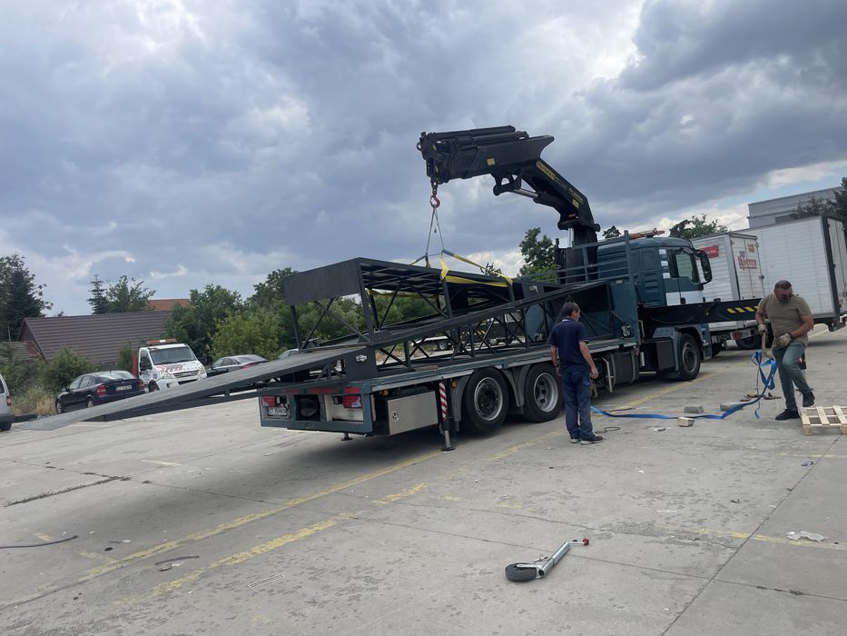 Servicii Camion cu Macara, Inchirieri macara