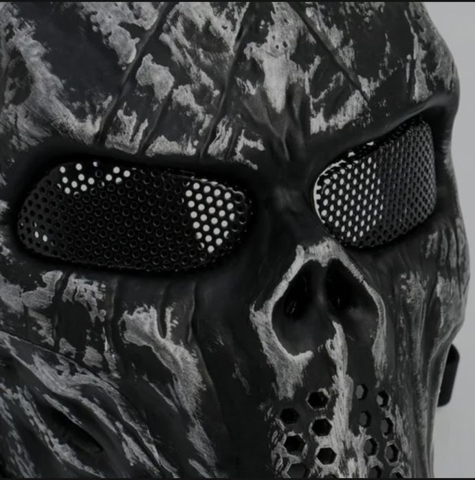 Маска для лица карнавал, машина