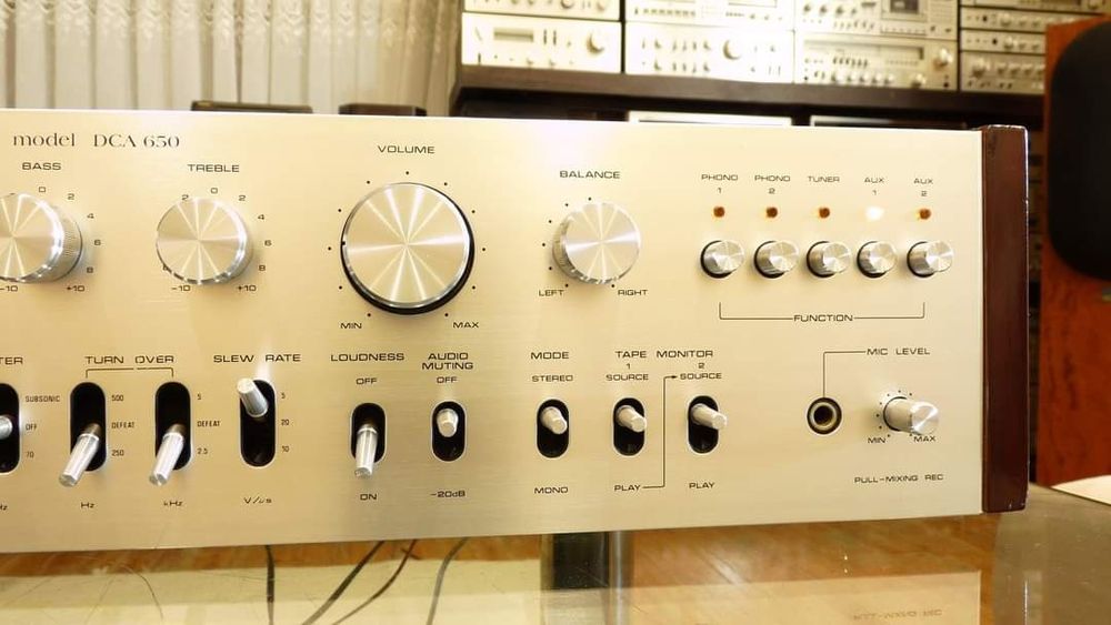 SANYO DCA-650 раритет усилитель ФОТО С ИНТЕРНЕТА. холати яхши, звук бо