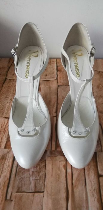 -75% Veronesse Pantofi piele naturala, mar. 39, toc 7.5, Trimit Gratis