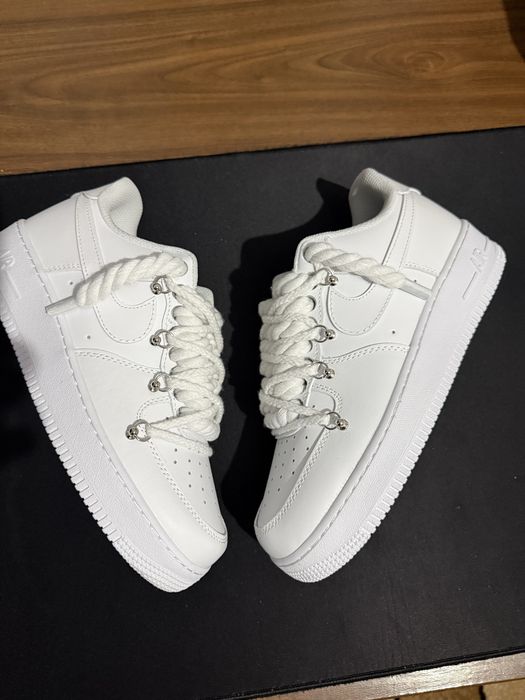 Air Force 1 Full White Custom