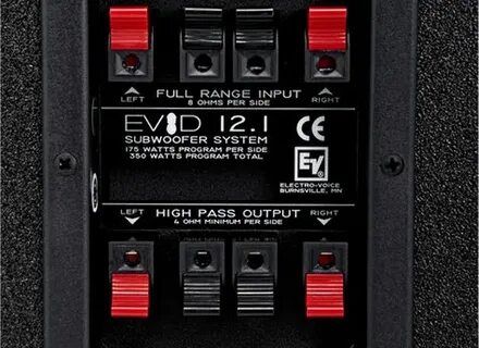 Сабвуфер эстрадный-Electro voice EVID 12.1