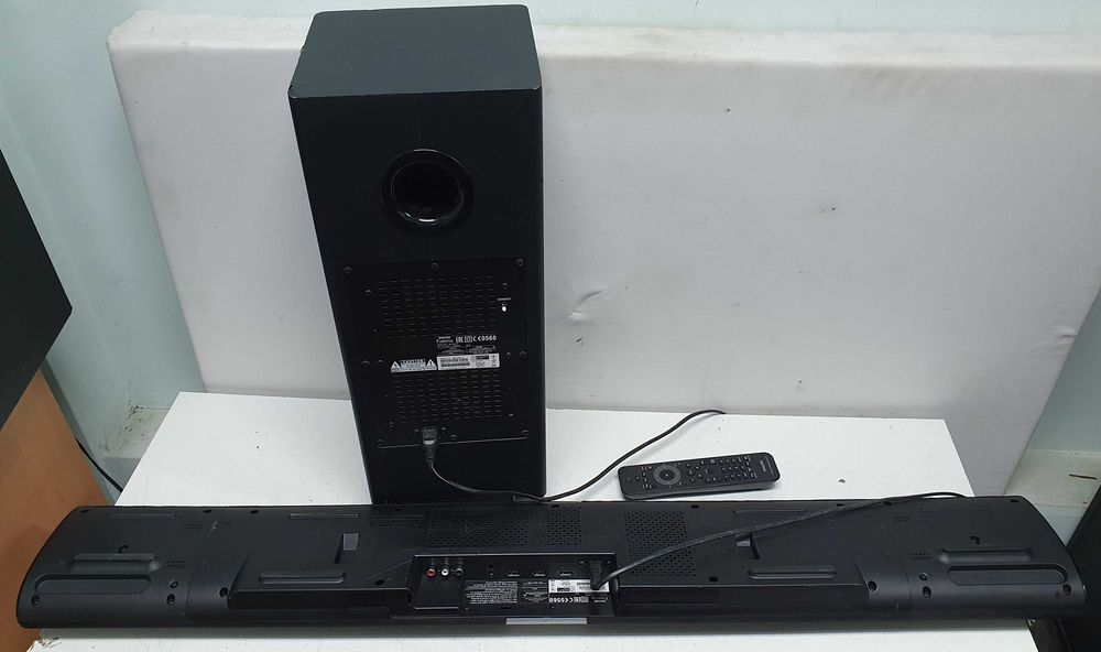 Boxe Philips Fidelio 9100 Difuzoare Full Sistem bara subwoofer sateliti