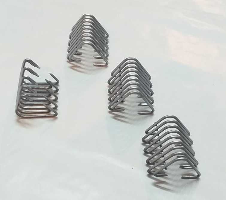 Agrafe CICLON pentru imbinari la benzile de cauciuc din balastiere