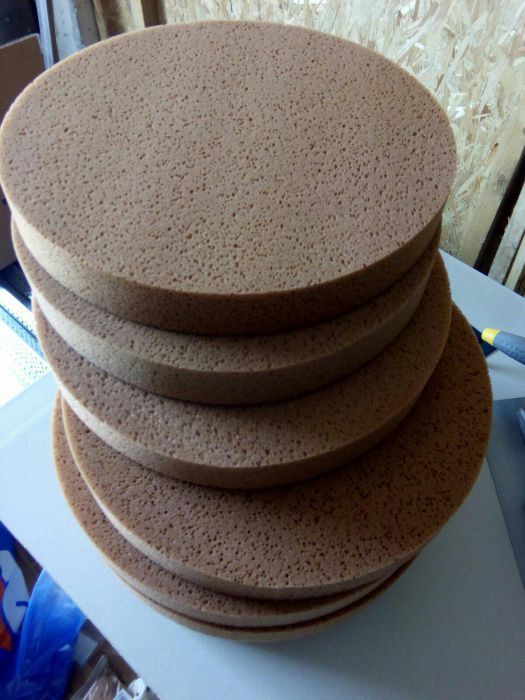 Burete drisca electrica - burete finisare Malta fina -tinci