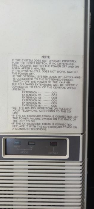 АТС Panasonic 616