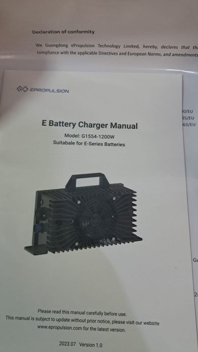 EPropulsion Incarcator Baterii Li-Ion