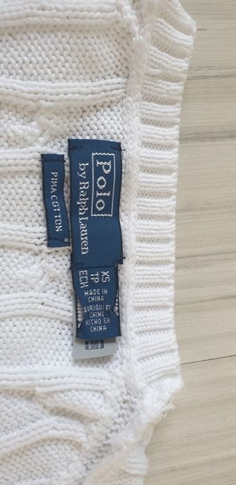 POLO Ralph Lauren Cable  XS НОВО ОРИГИНАЛ Дамски Пуловер без Ръкави!