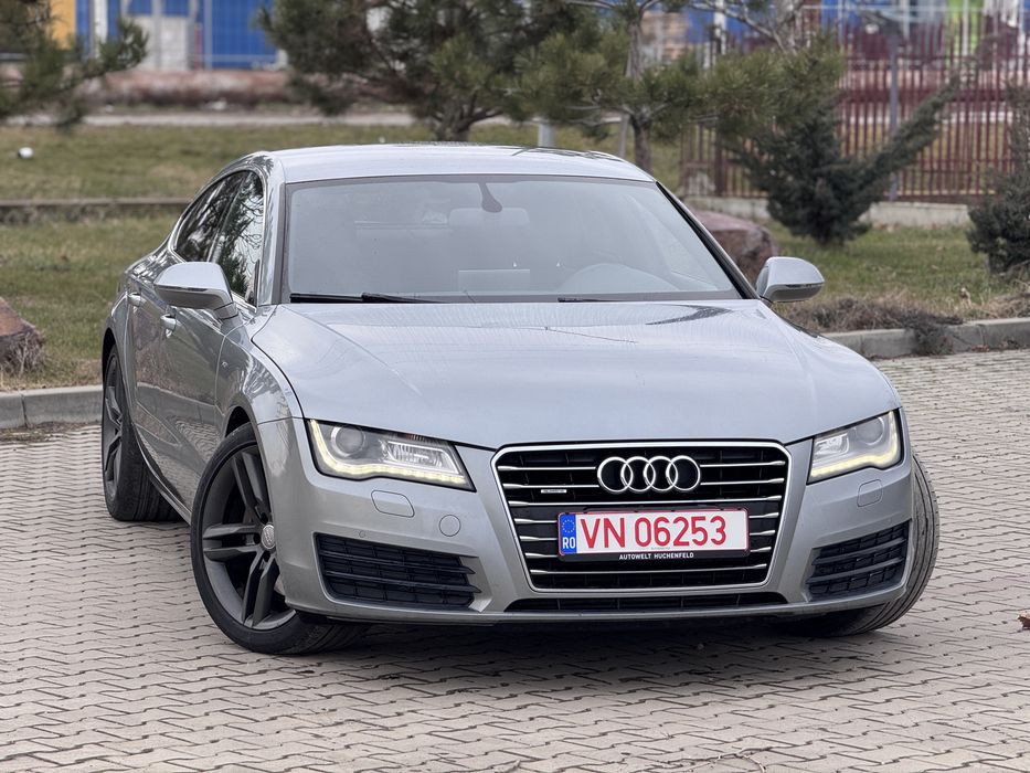 Audi A7 2012 3.0TDI Quattro 245cp S-line/RAR FACUT/Carvertical verde