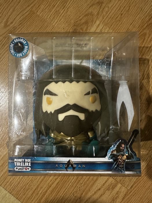Pușculiță / Figurină Aquaman (DC Comics) - Plastoy, Nouă în cutie