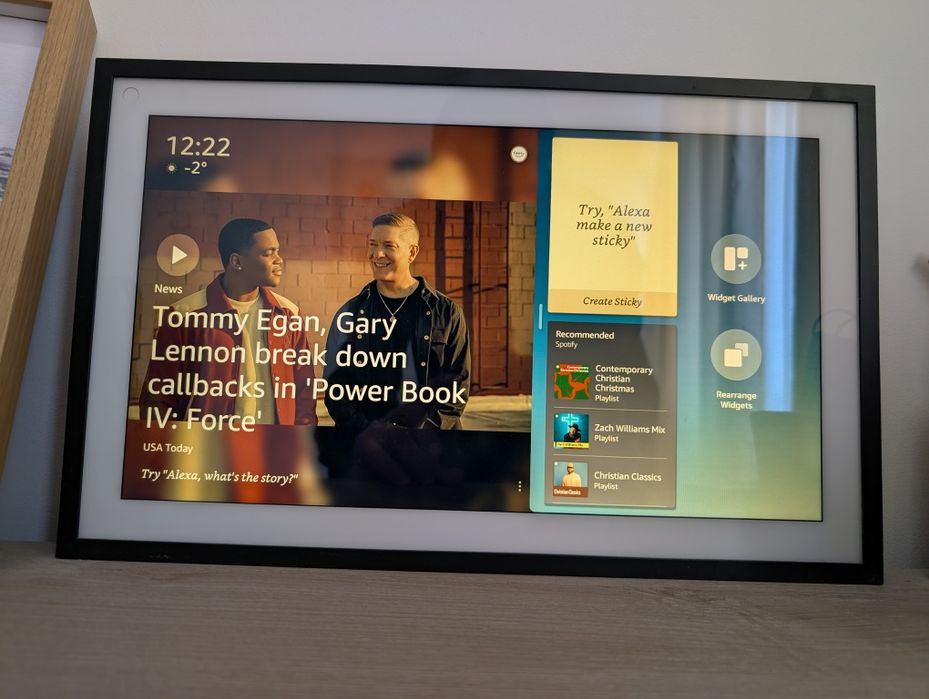Smart display Amazon Echo Show 15, 15.6" Full HD, Wi-Fi, BT, ca nou