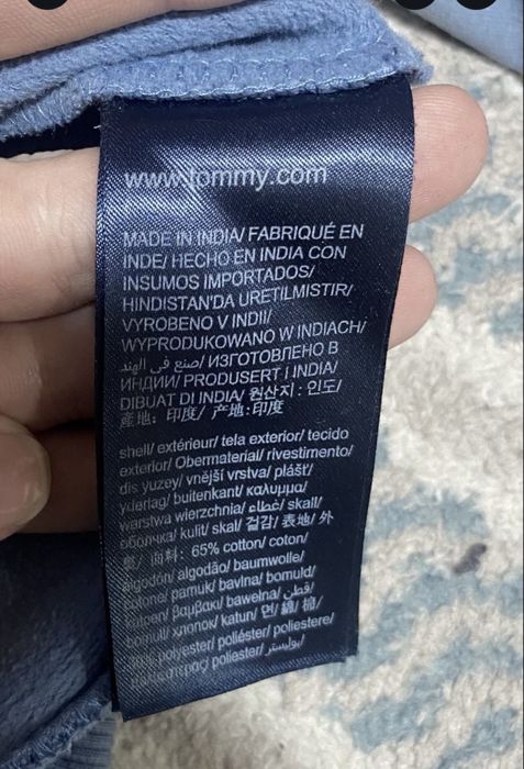худи tommy hilfiger оригинал