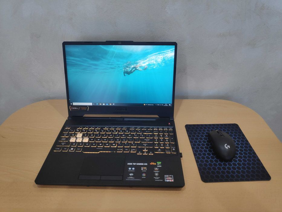 Лаптоп ASUS TUF A15 FA506NF - AMD Ryzen 5 + GeForce RTX 2050 4GB