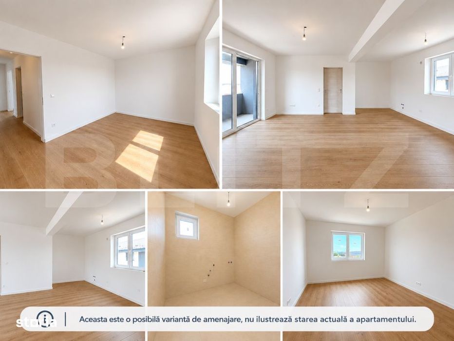 Apartament 3 camere, 72 mp, Apahida, Comision 0% — fotografia 1