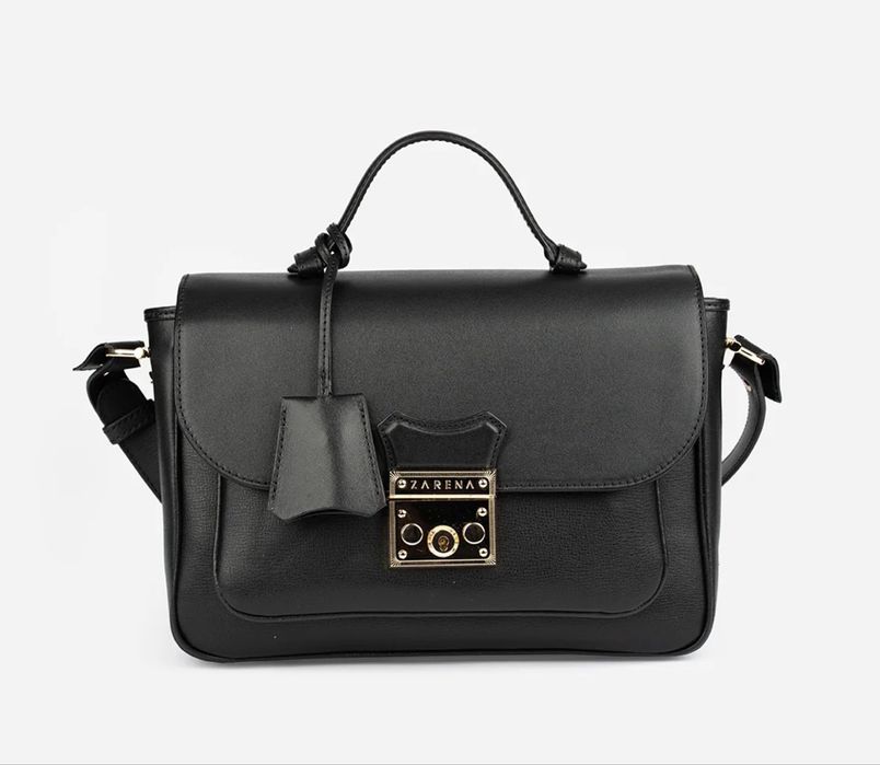 Кожена дамска чанта Зарена