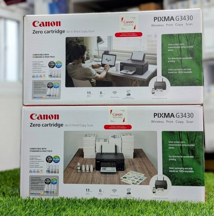 Принтер Canon g3430 (1шт) pixma с краской внутри /  мфу (3в1)