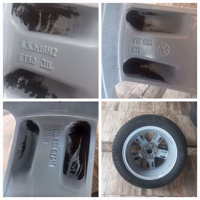 Roti aliaj vara vw 205/55 R16.J5x112/Et 50