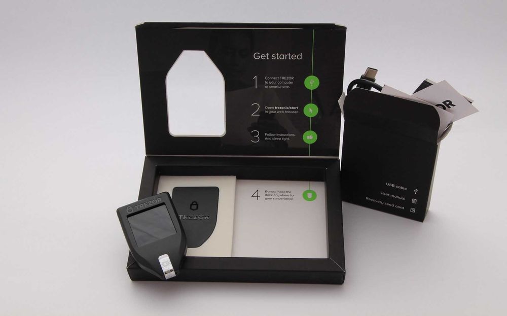 Trezor Model T | Crypto hardware wallet | SEALED