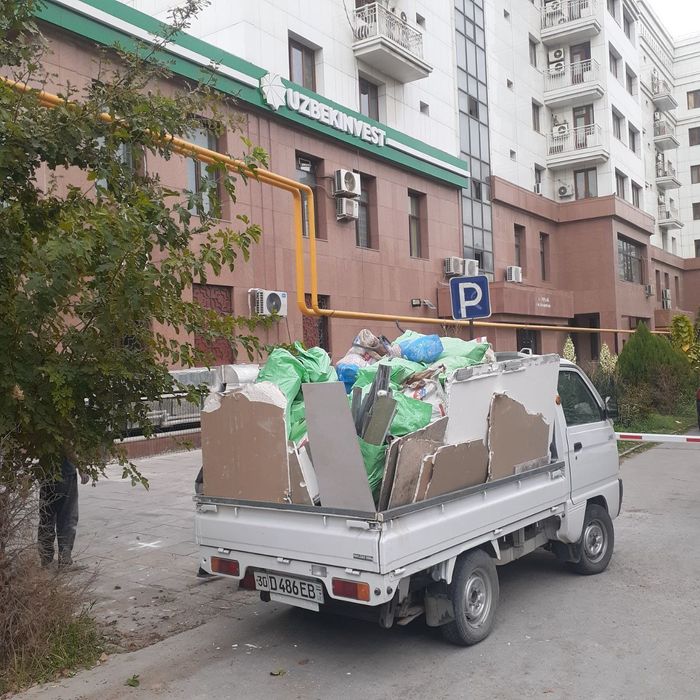 Chiqindi tashish xizmati.Вывоз строй мусор.24/7 Toshkent
