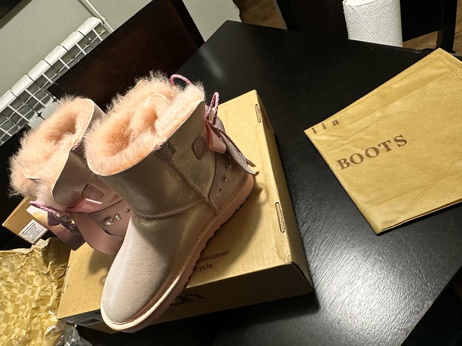 Super oferta ! Ghete UGG cu blana naturala de oaie!