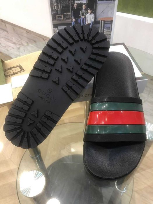 Papuci Gucci Negri