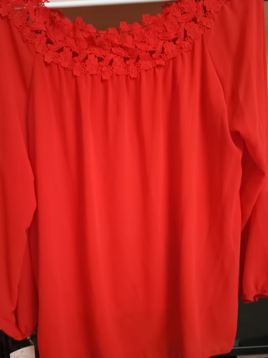 Стилна феарична дамска блуза