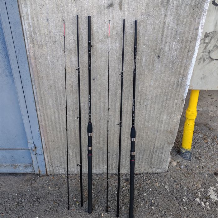 Vând feeder daiwa+mulineta daiwa