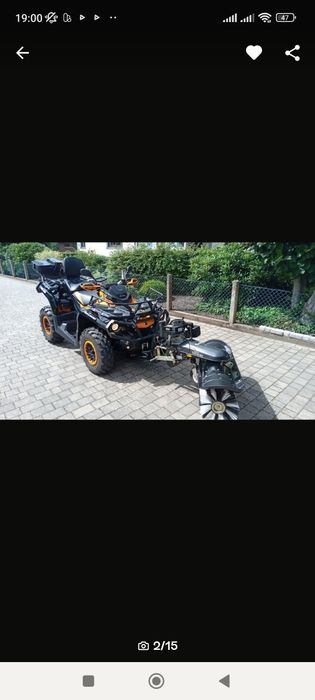 Can  am, Bombardier  Outlander Xtp, 1000/800r