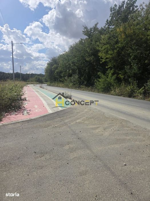 Teren 7 euro mp str asfaltata langa padure Colibasi Campurelu