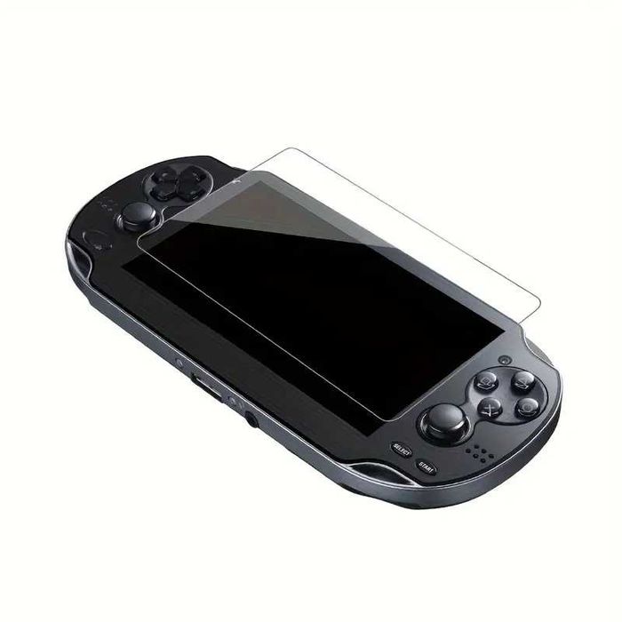 Протектор за Sony PS Vita 1000 – закалено стъкло 9H за екран + фолио за заден панел