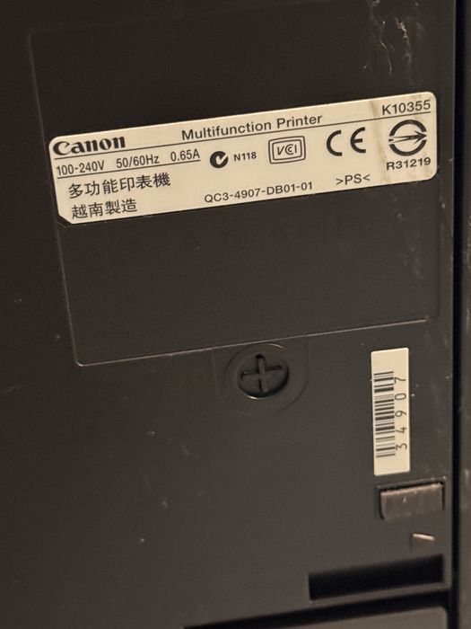imprimanta canon multifunction printer k10355